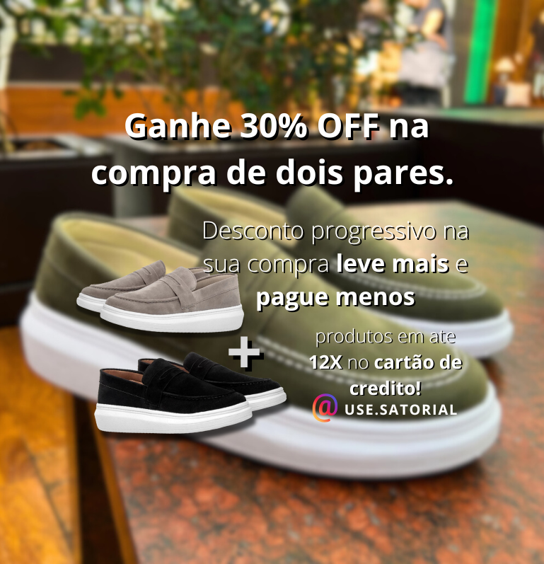 Mocassim Luxury Italian Satorial.