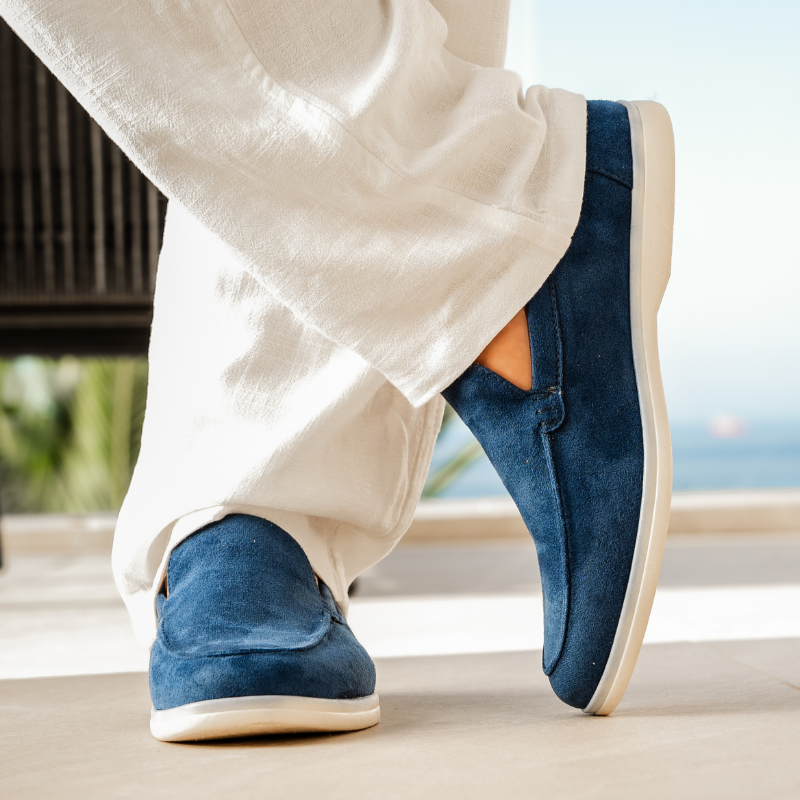 Old Money Suede Loafers