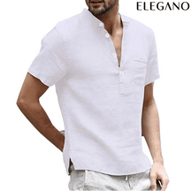 Camiseta Masculina de Linho Limen.