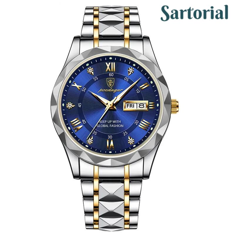 Relógio Masculino Luxury Poedagar