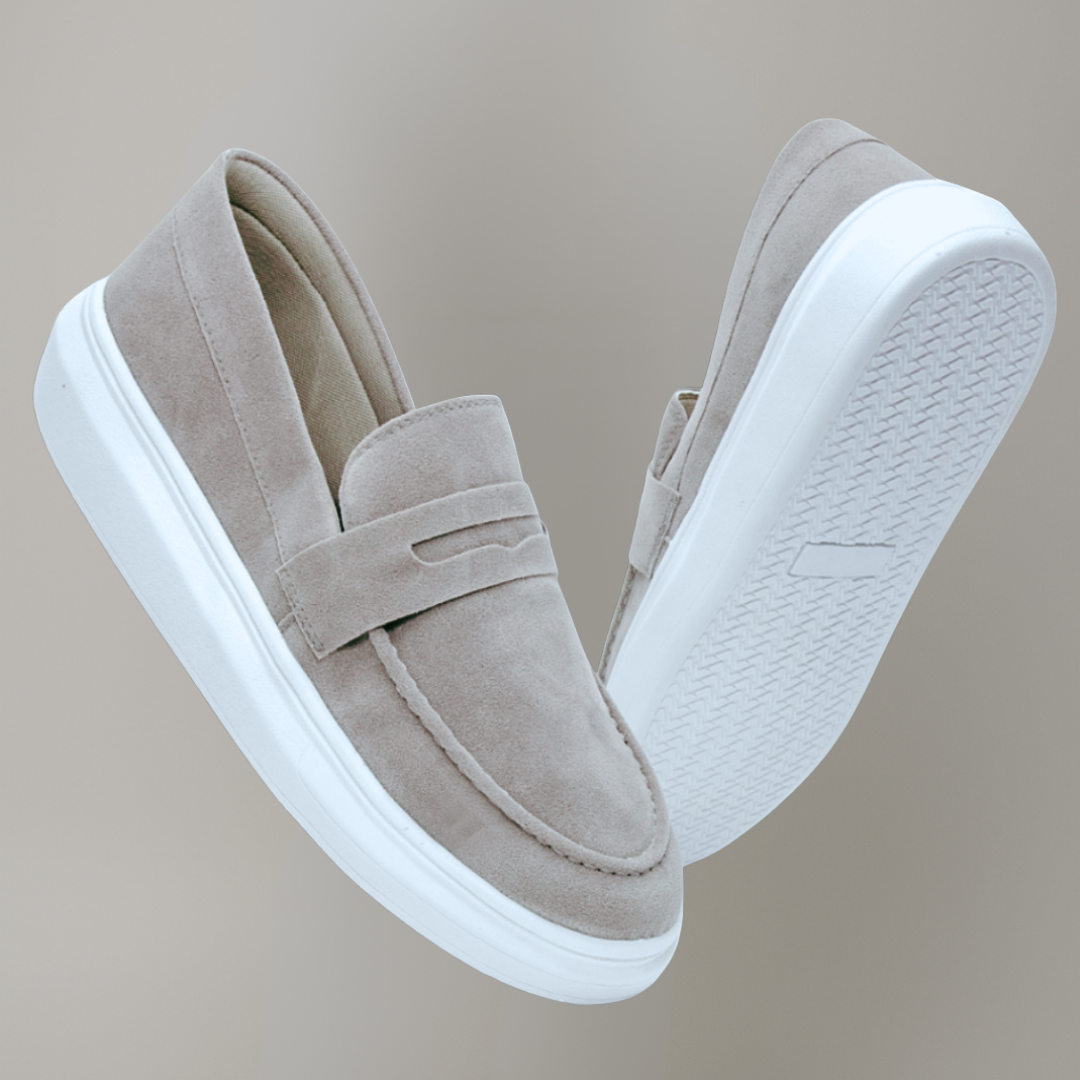 Mocassim Luxury Italian Cinza